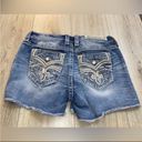 Rock Revival  Celinda easy shorts denim blue jean shorts Photo 1