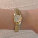 Vintage‎ Elgin Twotone Gold & Silver Quartz Watch Photo 1