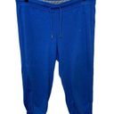 Nike  The Athletic Department Blue Short Sleeve Hoodie & Cropped Joggers Combo S Photo 8