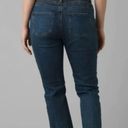 prAna NWT  Buxton Deep Blue Wash Denim Boyfriend Women 6 Organic Cotton Jeans Photo 13