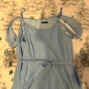 Boohoo Light Blue Floor Length Tank Top Dress Photo 1