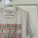 Revolution Woodstock Love  Make Love another War Size Graphic Tee Size M/L Photo 1