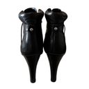 Ralph Lauren  DARBY BLACK LEATHER HEELED ANKLE LACEUP BOOTS 8 Photo 3