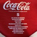 Coca-Cola  Enjoy Coke Red Unisex Checkered Sleeves T-Shirt Small Photo 6