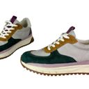 Madewell  Kickoff Trainer Sneaker Sz 8 Leather Old School Shoe Multicolor Photo 6