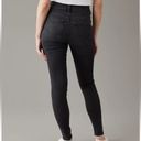 American Eagle AE Next Level Super High-Waisted Jeggings in dark gray size 18 Long Photo 1