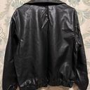 Vintage Leather Jacket Black Photo 1