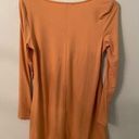 Entro Orange Cotton Dress Photo 2