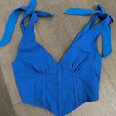 blue corset top Size XS Photo 0