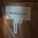 BCBGeneration BCBG GENERATION FAUX FUR VEST BLUSH NUDE XXS Photo 5