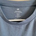 H&M Basic Blue T-shirt Photo 2