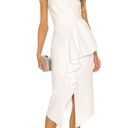 Elliatt Revolve Asymmetrical Reception Midi Dress Photo 1