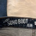 DKNY  stretch Soho boot jeans raw hem mid rise 8L Photo 2