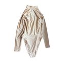 Free People NEW  GIGI C Maggie Surf Suit Tan Gold Shimmer Photo 8