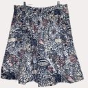 The Loft  Outlet Pleated A Line Skirt Floral Print 16 bv Photo 3