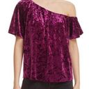 Cooper and Ella  shirt‎ purple velvet NWT XS Photo 0