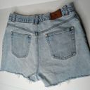 Ralph Lauren Lauren  blue raw hem jean shorts Photo 6