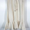 Ralph Lauren  Ivory Terry Empire-Waist Halter Cover-Up Dress Size Small Photo 6