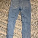 American Eagle Outfitters super hi-rise light wash ripped jegging Photo 3