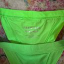 Frankie’s Bikinis Neon Green Swimsuit Photo 1