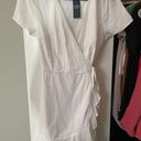 Abercrombie & Fitch White Tie Dress Photo 0