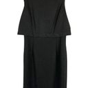 Trina Turk Classic Little Black Sheath Dress Sz 4 Photo 0