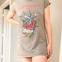 Ed Hardy  x Christian Audigier Distressed Tee Shirt Photo 0