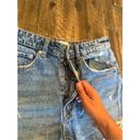 ZARA  cut off jean shorts size 6 cheeky medium wash button fly Photo 2