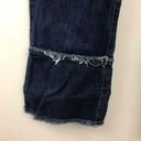 Guess Vintage Y2K 90s  No Waistband waist bootcut 100% cotton frayed jeans 30 Photo 3