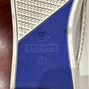 Rothy's White Sneakers. Size 7.5 Photo 4