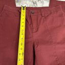 Duluth Trading  co. Cotton blend relaxed fit stretch Red pants size 10 / 31 Photo 3