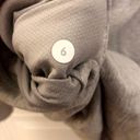 Lululemon  Split Hoodie Heathered Light Grey Sz 6 Photo 8