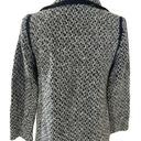 Talbots  Marled Wool Coatigan Stand Collar Coat Sweater Knit Medium Petite Photo 6