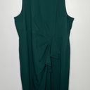 Lane Bryant green sleeveless sheath dress size 22 Photo 1