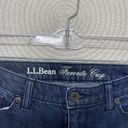 L.L.Bean  Favorite Fit Straight Cropped Jeans Womens Size 10 Photo 3