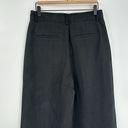 Everlane  The Way-High Drape Wide Leg Baggy Pant In Black Size 6 SHORT Photo 7