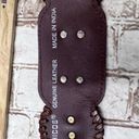 Chico's  Boho Western Medallion Leather Hippie/Cowgirl  Belt M/Large Adjustable Photo 5