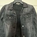 Wishlist Small Black Washed Denim Jacket WORN ONCE Photo 1