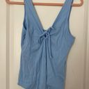 Abercrombie & Fitch Blue Bodysuit Size L Photo 0