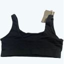 Everlane  The Cotton Tank Bra NWT Black Small Photo 2