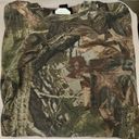 Camo Print Long Sleeve Shirt Brown Size M Photo 1