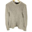 BCBGMAXAZRIA  Tan Open Chunky Knit Long Sleeved Sweater Sz XXS Casual Photo 0