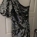 DO+BE Silver Sequin Dress Photo 2