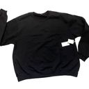 Good American  Sweatshirt Leo Zodiac Black Photo 3