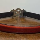 Chico's , leather silver jeweled slide fit belt size small/medium ￼ Photo 6