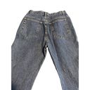 Liz Claiborne  Jeans Womens 4 Boot Cut Mid Rise Mom Dark Wash Denim Pants Photo 8