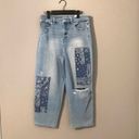 Style & Co  Petite High-Rise Patchwork Vintage Classic Mom Jeans Size 6 Petite Photo 1