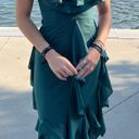 Pretty Little Thing Formal Green Dress Photo 0