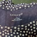 Lands'End  Blue & White Polka Dot Tank Top (L) Photo 5