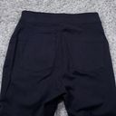 Spanx  Small Tall Polished Ankle Slim Straight Pants Navy Blue Women's Cropped Photo 3